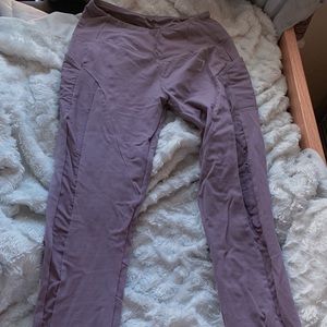 Gymshark lavender mesh leggings (barely worn)